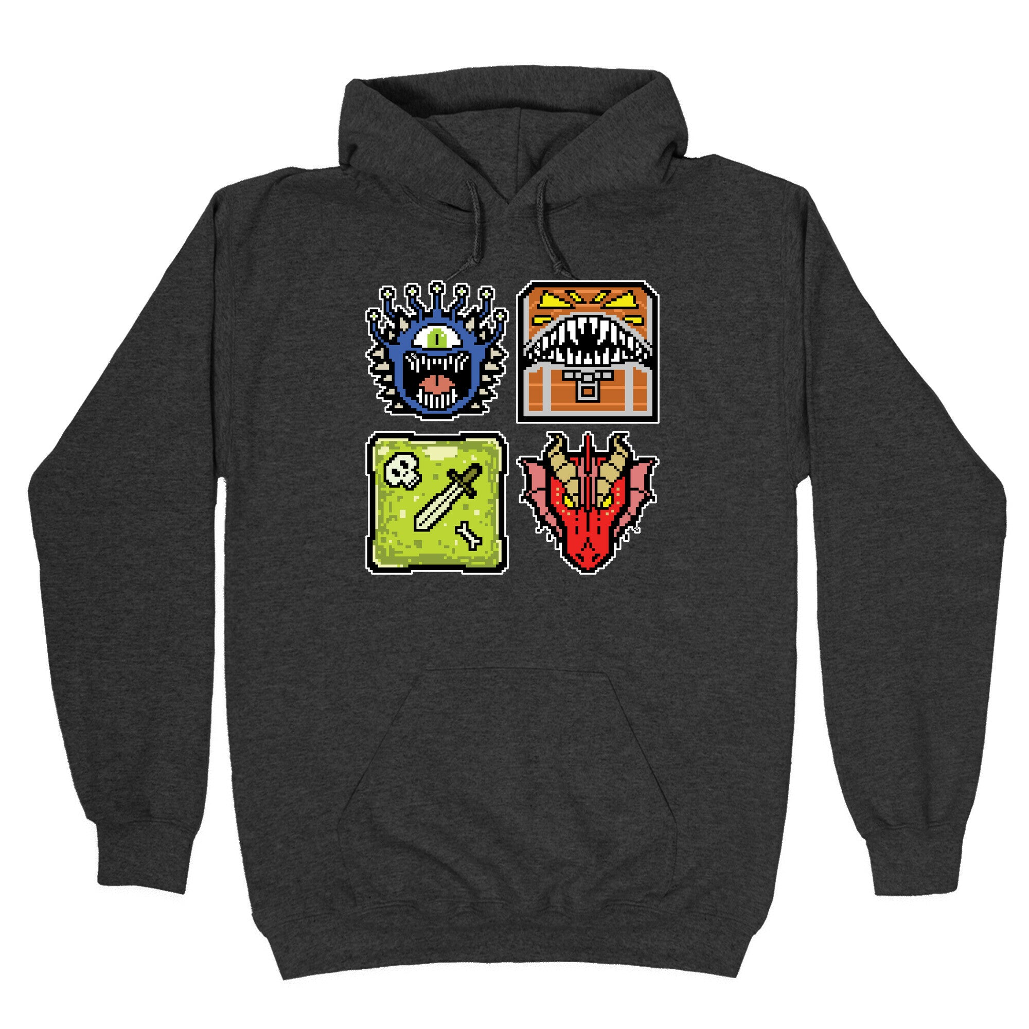 Pixel DnD Monsters Hoodie